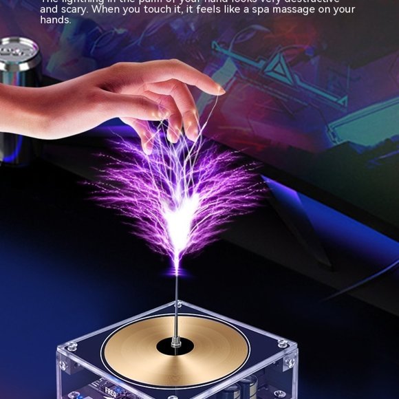 Music Tesla Coil Hand-touching Lightning Bluetooth In Palm - Picture 8 of 8
